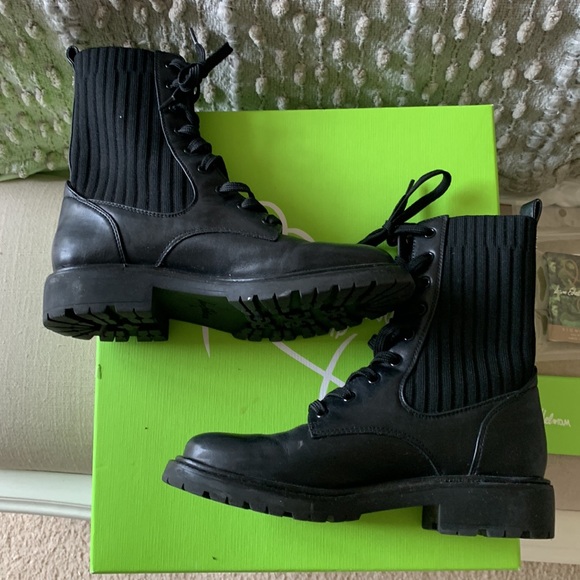 Sam Edelman Lydell Combat boots sz 6.5 - Picture 4 of 10